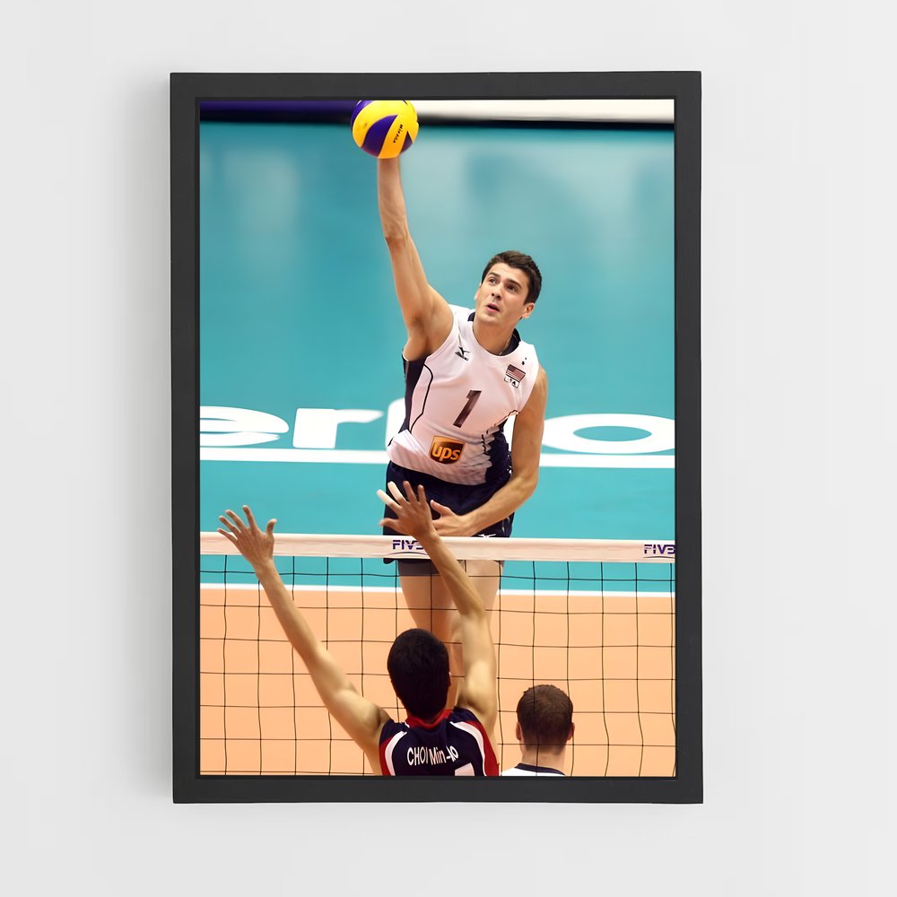Poster Smash de Volleyball (vue 2)